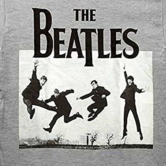 The Beatles Jump Lennon McCartney Harrison Starr rock Official T-Shirt M NWT - Picture 3 of 3